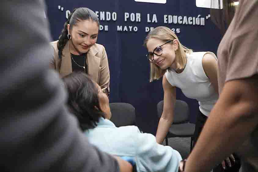 Recibe DIF Estatal apoyos del programa Corriendo por la Educación 2025