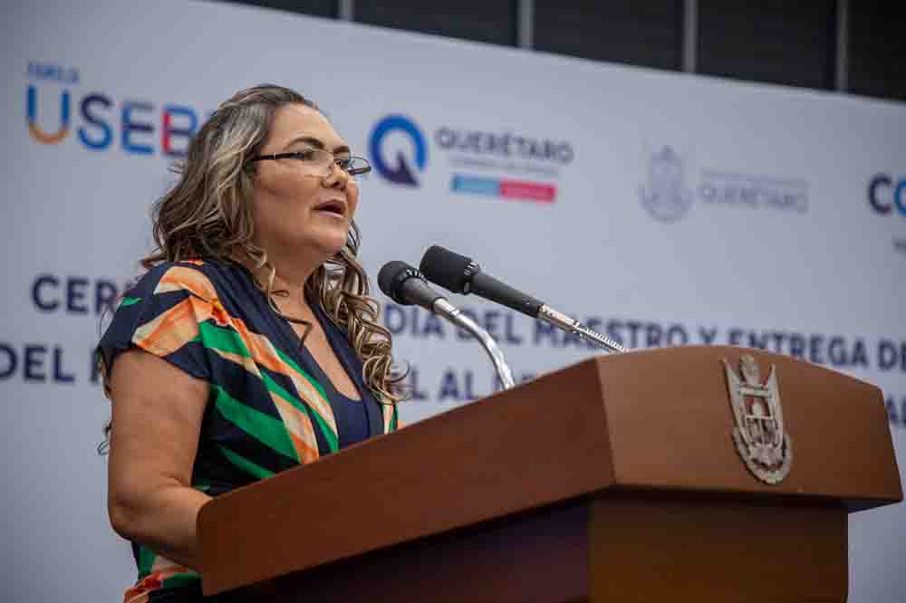 Reconoce Mauricio Kuri a maestras y maestros como constructores de igualdad y de futuro en Querétaro