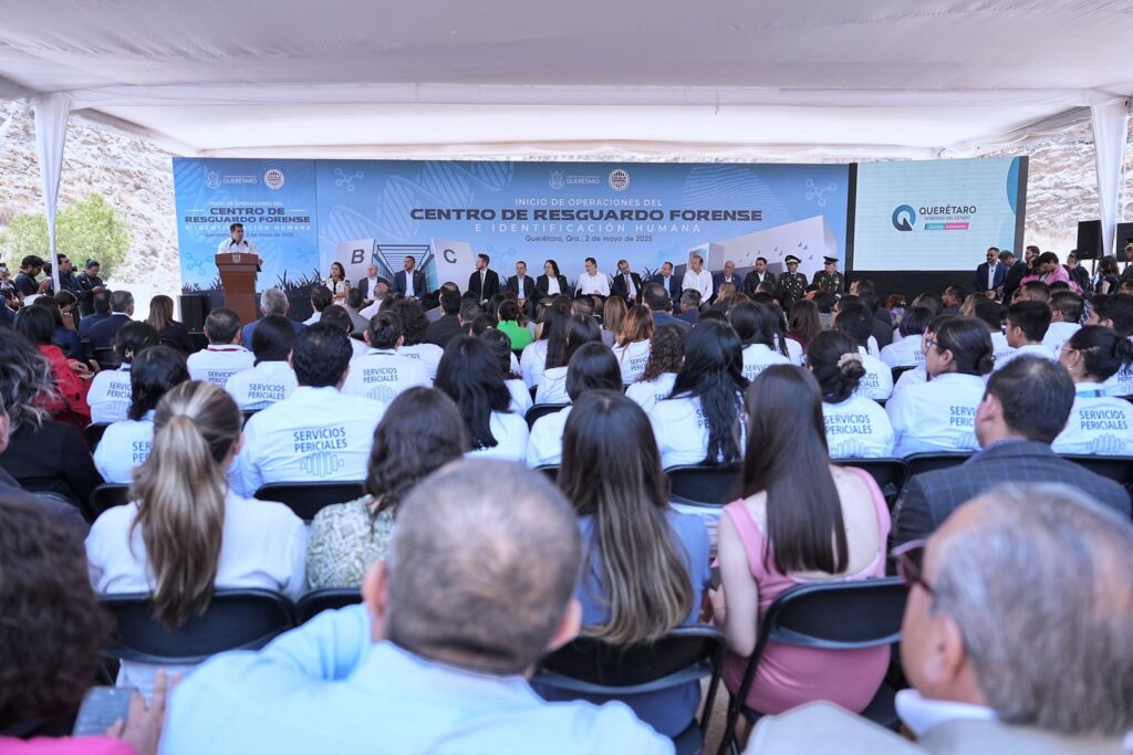 Acude Felifer al arranque de operaciones del Centro de Resguardo Forense e Identificación Humana