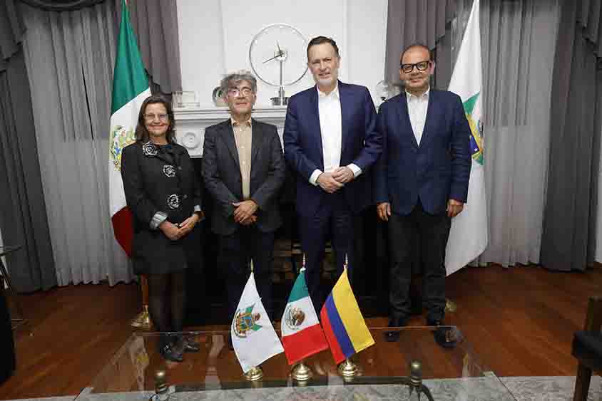 Fortalece Gobernador lazos con Colombia