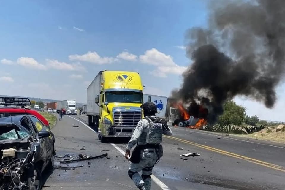 Choque Mortal en la Amozoc–Perote