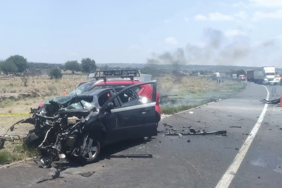Choque Mortal en la Amozoc–Perote