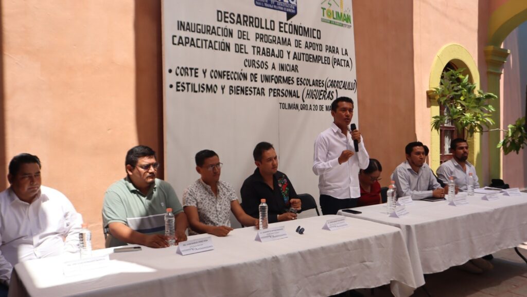 Tolimán impulsa el autoempleo con el Programa PACTA