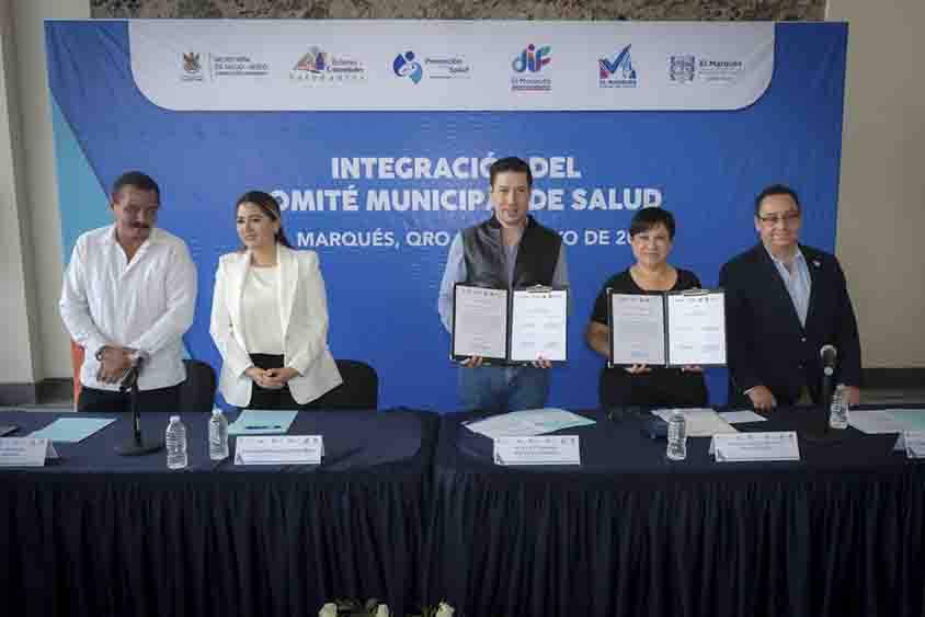 Toma protesta SESA a integrantes del Comité Municipal de Salud de El Marqués