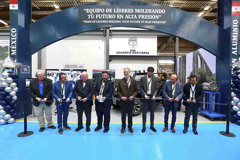 Marco Del Prete inaugura Academia de Martinrea