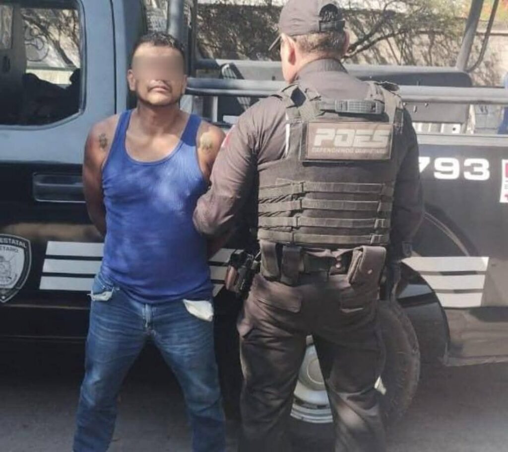 Detienen a sujeto armado en Geo Plazas; fue puesto a disposición de la Fiscalía