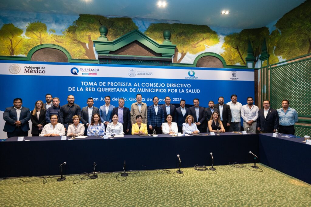Querétaro fortalece su política de salud pública con Red de Municipios