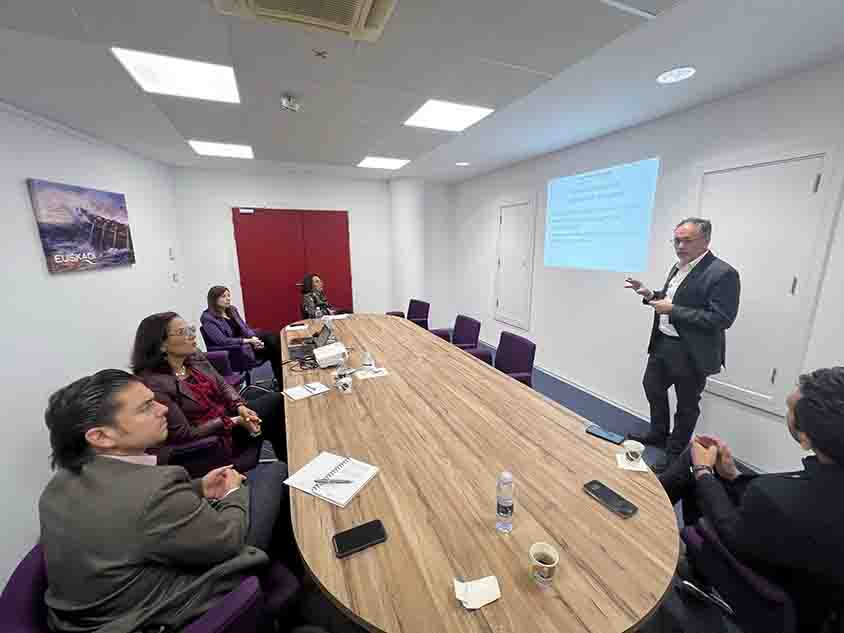 SEDEQ intercambia experiencias con empresas e instituciones académicas del País Vasco