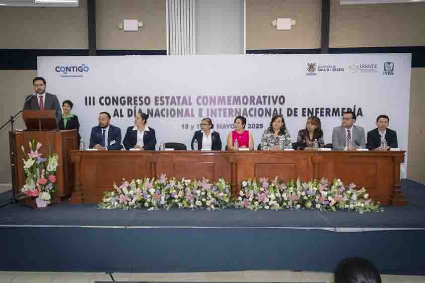 Inaugura Secretaria de Salud Congreso Estatal Conmemorativo del Día Internacional de Enfermería