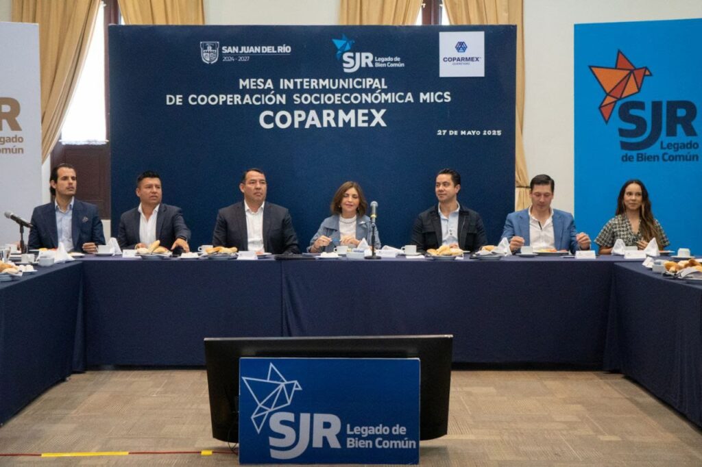 Resalta Roberto Cabrera el fortalecimiento de la cultura de la paz durante encuentro con COPARMEX