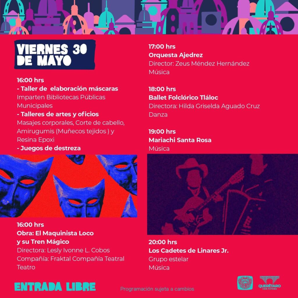 Llega el Santa Rosa Fest al Parque Bicentenario este 30 y 31 de mayo