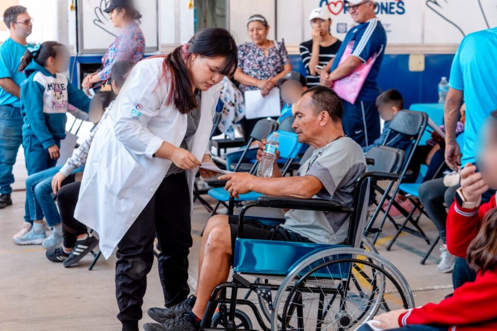 Continúan Caravanas Acción por tu Salud del DIF Municipal con servicios a comunidades, escuelas y colonias