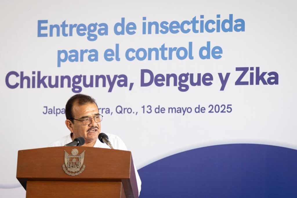 Entregan insumos para combatir el dengue en Jalpan