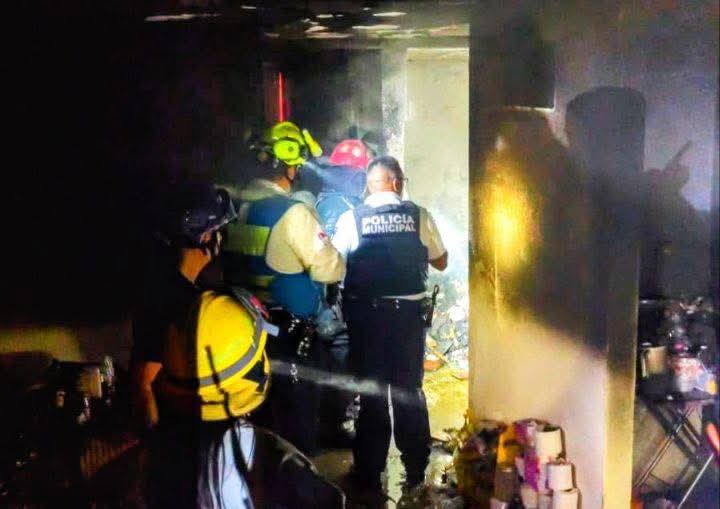 Incendio en departamento de La Loma es sofocado sin heridos