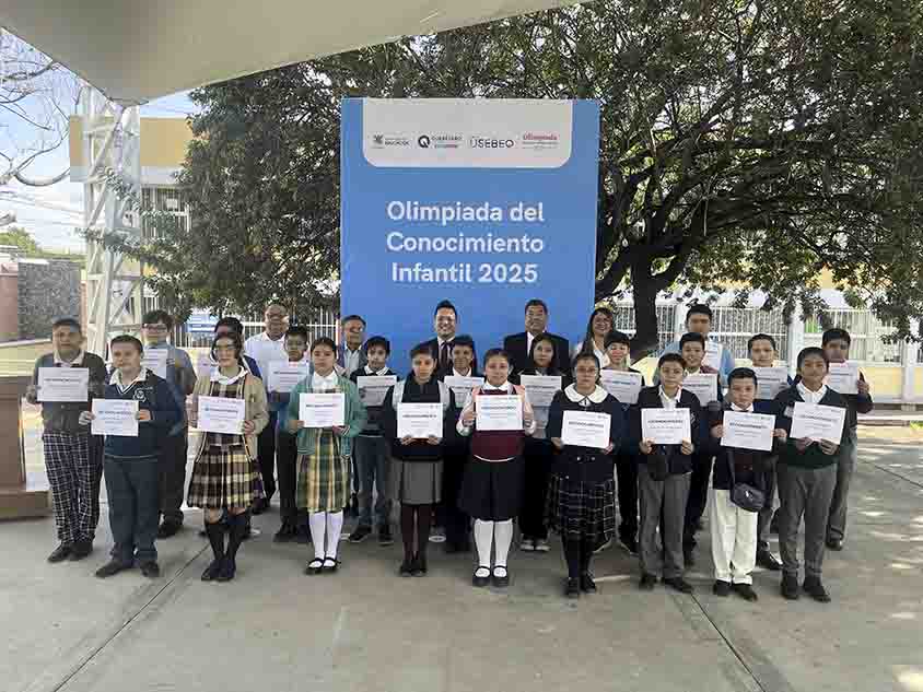 Participan 96 alumnos en Olimpiada Estatal del Conocimiento Infantil