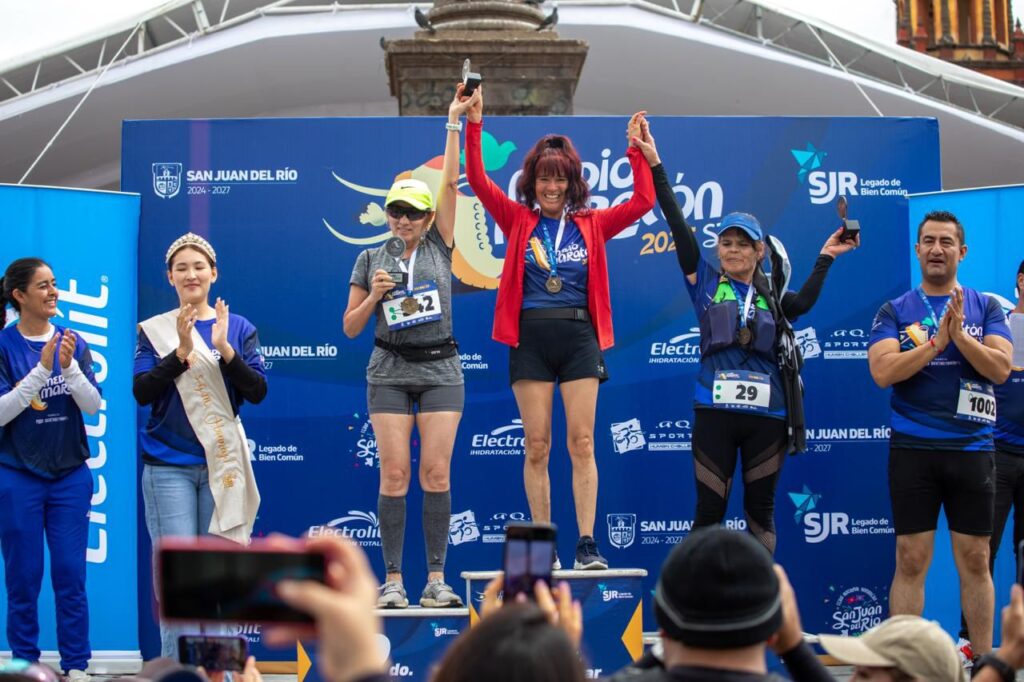 Más de mil 500 corredores en el Medio Maratón San Juan del Río 2025