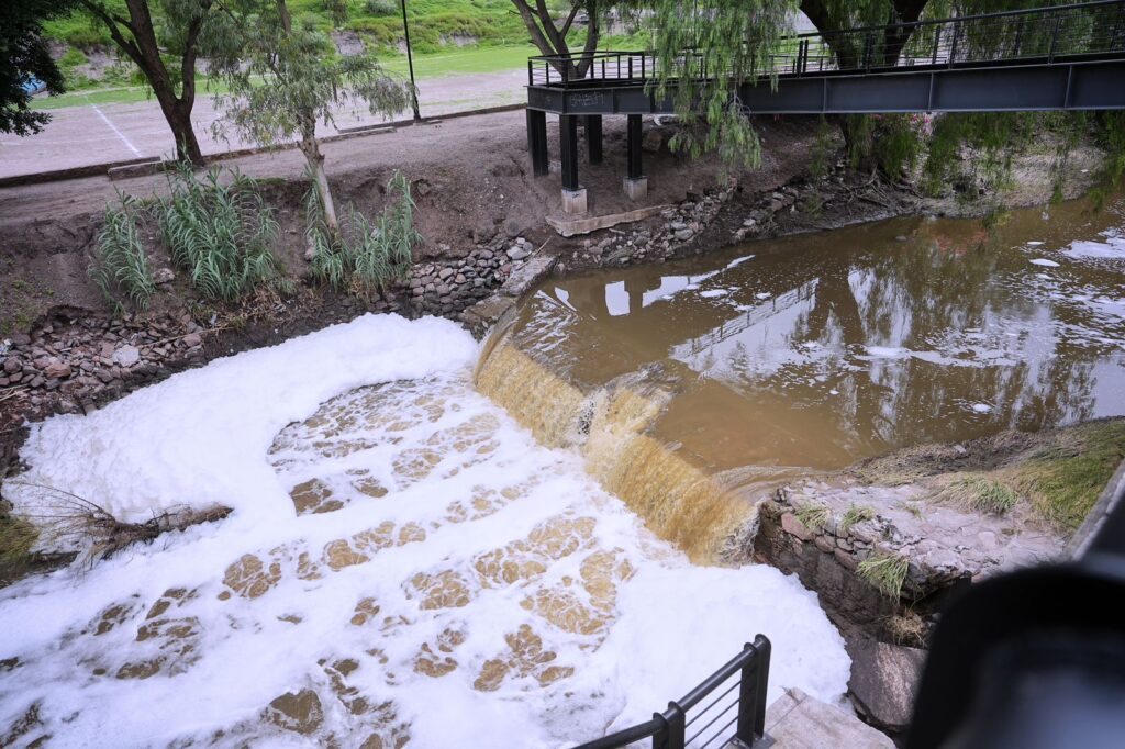 Asiste Felifer Macías al recorrido interinstitucional del Saneamiento y Recuperación de Cuencas y Ríos, Cuenca Lerma-Santiago