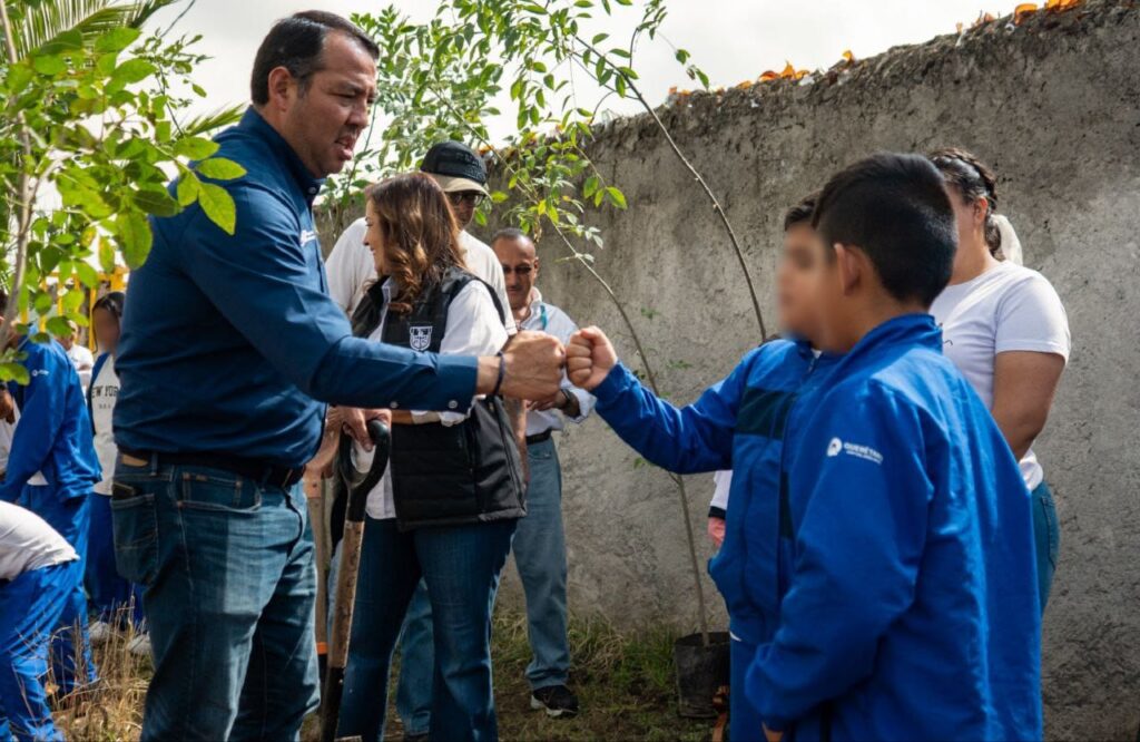 Roberto Cabrera encabeza la Jornada de Reforestación "Día Mundial del Medio Ambiente" en Soledad del Río