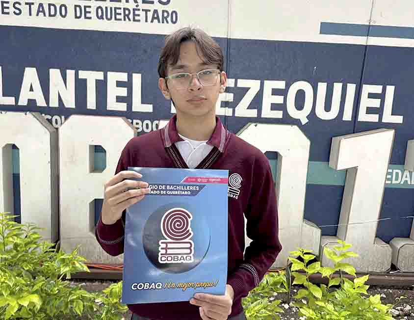 Estudiante de COBAQ a final de la Olimpiada Internacional de Inteligencia Artificial