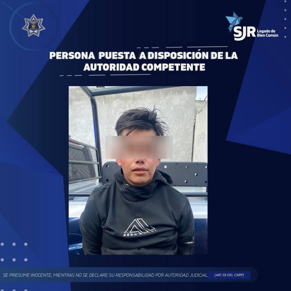 ¡Cae Asaltante de Taxista en Granjas Banthi!