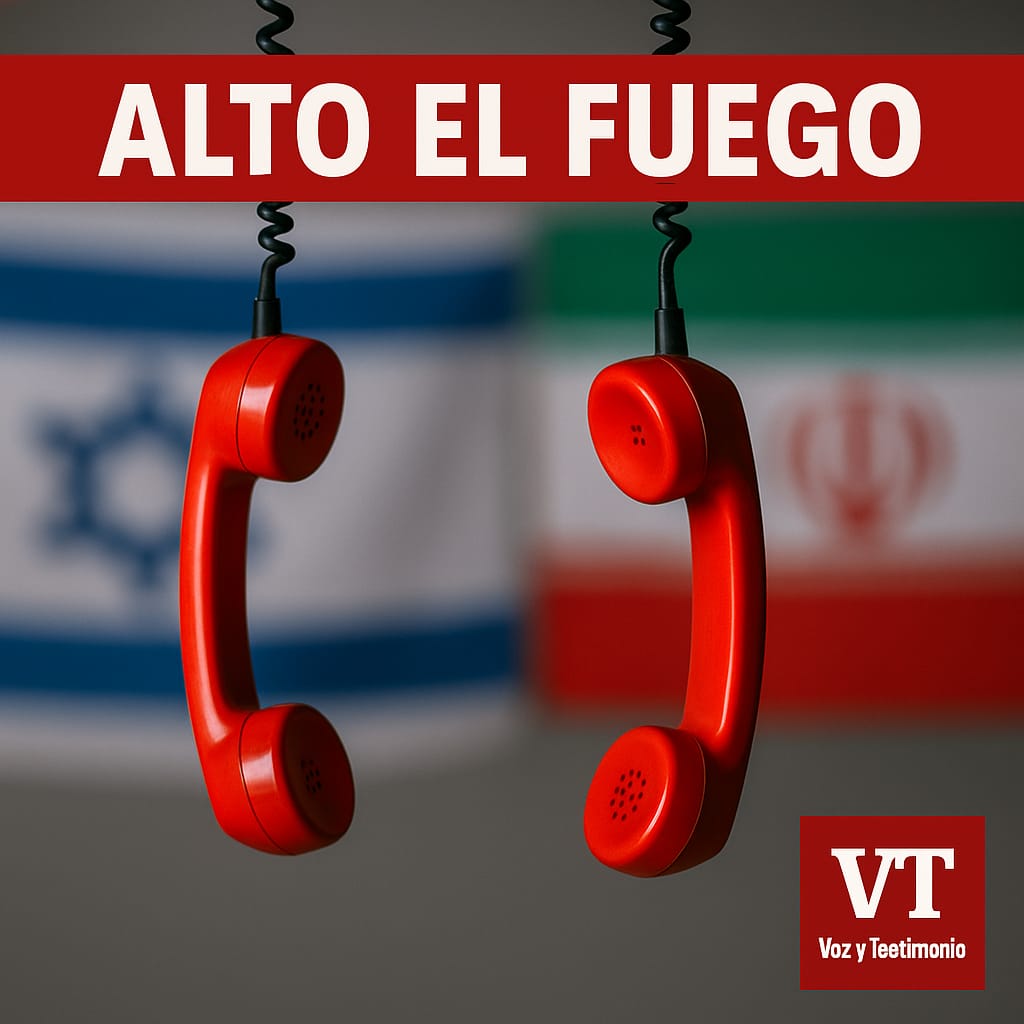 Trump presume un cese al fuego entre Israel e Irán