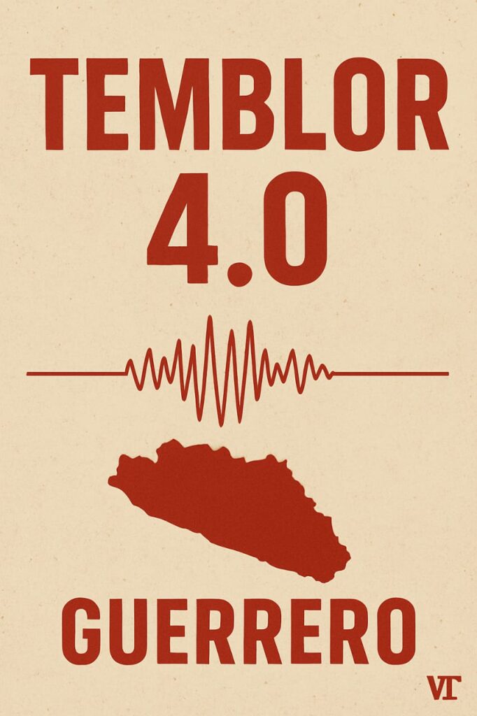Sismo de 4.0 sacude Acapulco: 28 réplicas en junio