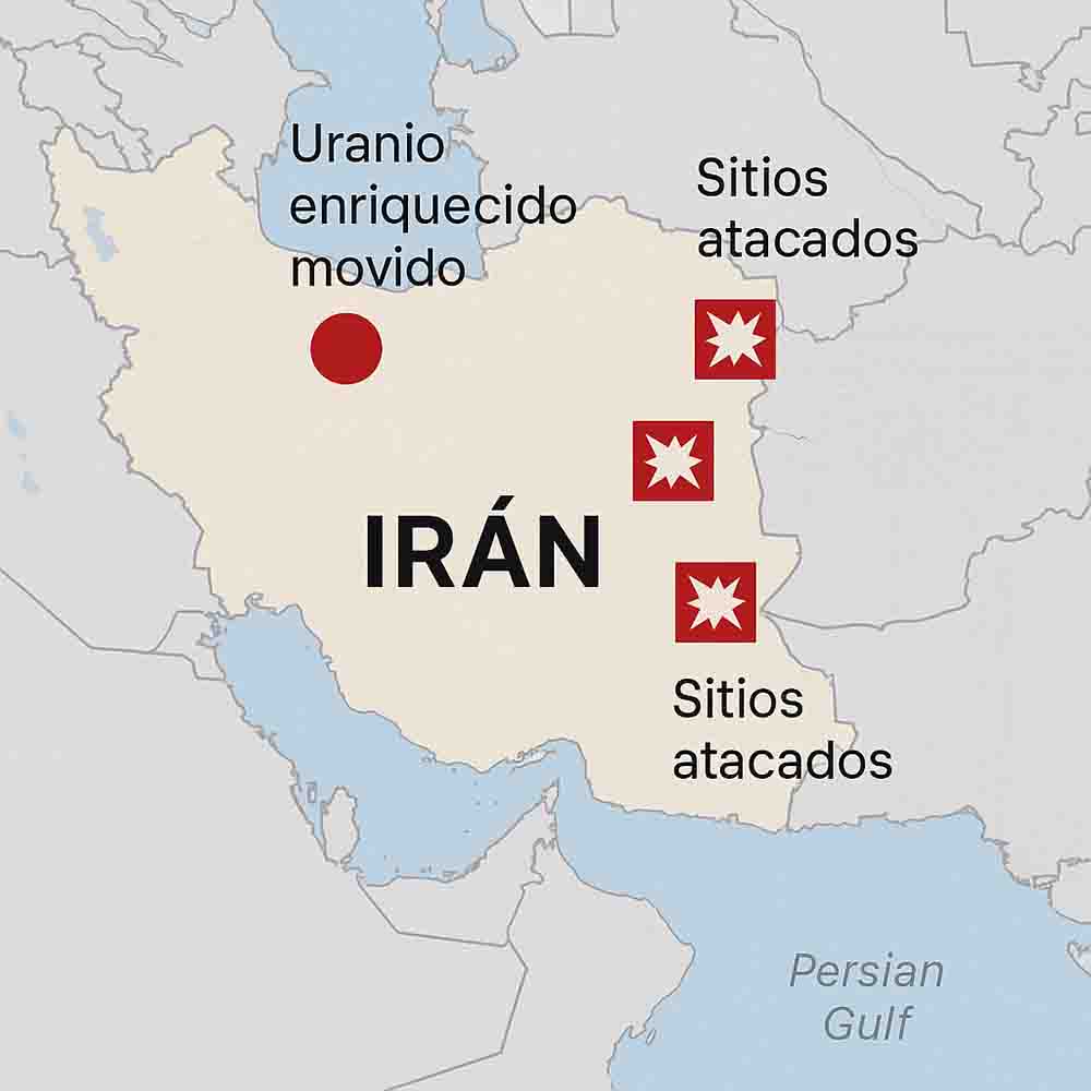 Irán tendría suficiente uranio para fabricar hasta ocho bombas atómicas: OIEA