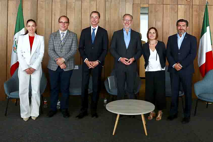 Marco Del Prete sostiene reunión con Cámara de Comercio Italiana