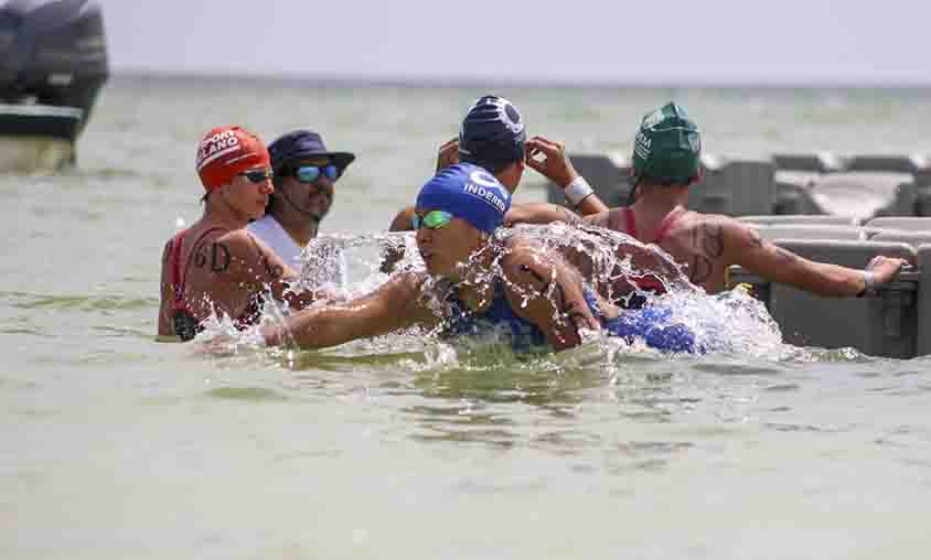 Querétaro tiene medallistas CONADE de aguas abiertas