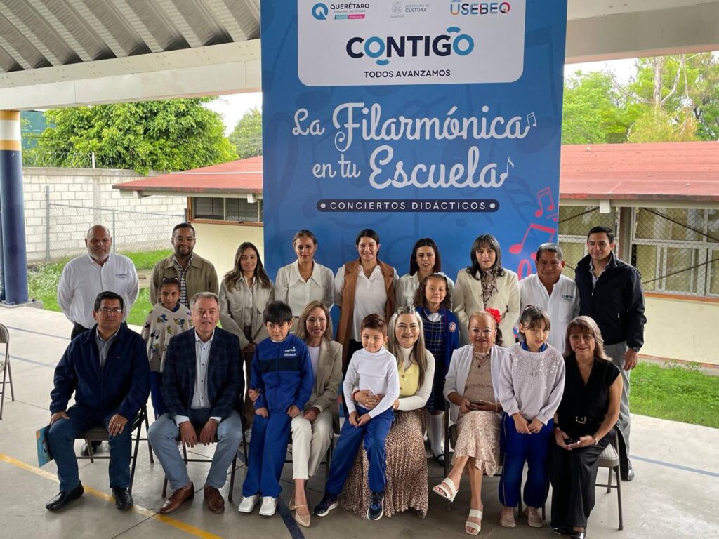 Lleva la OFEQ su música a las escuelas de Querétaro