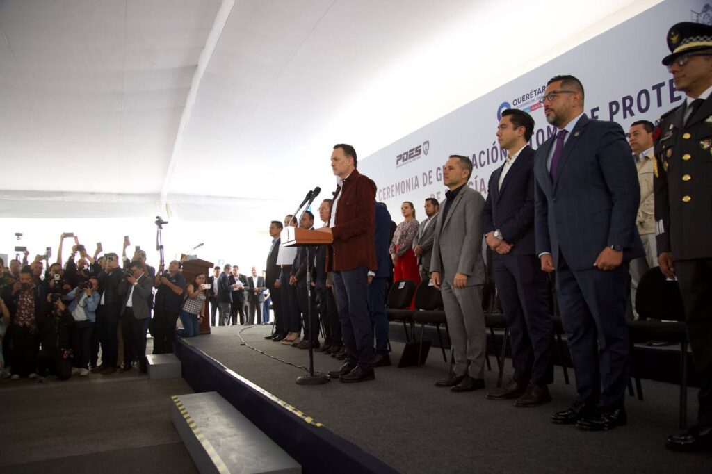 Suman más de 40 policías municipales graduados de la Academia e integrados a la SSPM-SJR
