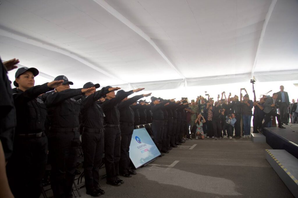 Suman más de 40 policías municipales graduados de la Academia e integrados a la SSPM-SJR