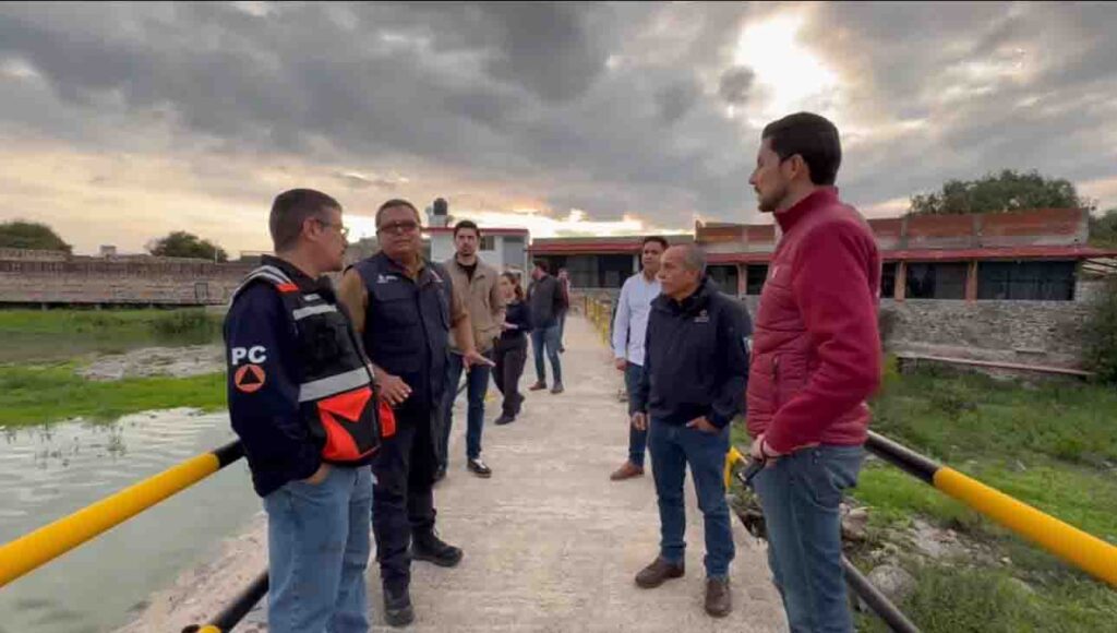 Inicia desfogue controlado en la presa Centenario de Tequisquiapan