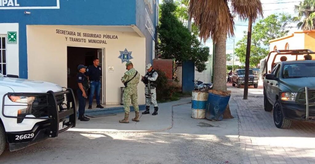 Refuerzan Seguridad con Operativos Coordinados en el Municipio de Tolimán.