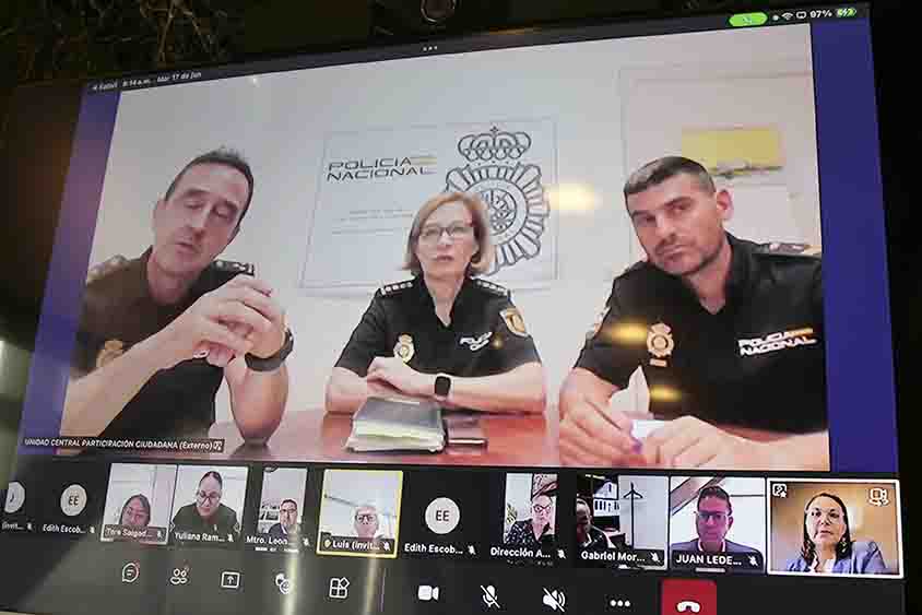 SEDEQ y Gobierno de España comparten experiencias en torno a ciberseguridad