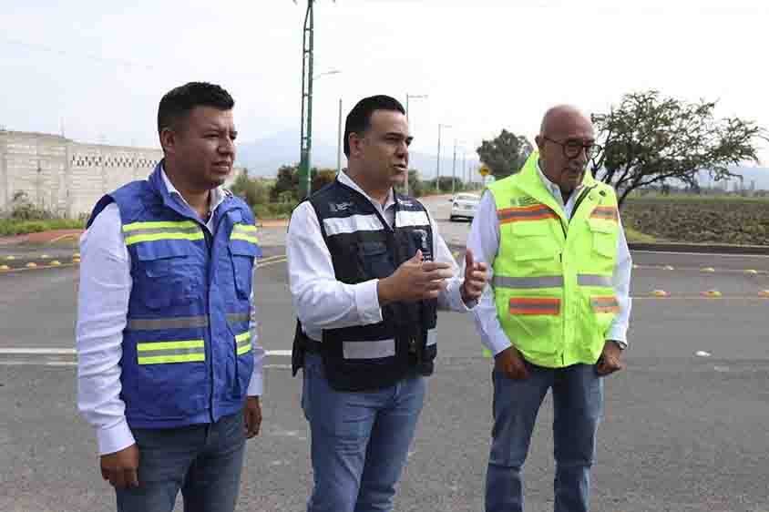 SEDESOQ fortalece obra social en Huimilpan