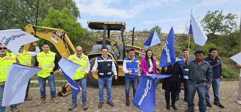 SEDESOQ fortalece obra social en Huimilpan