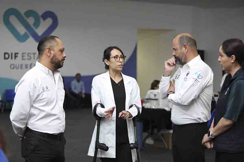 Ofrece SEDIF alternativas seguras para tratamiento de personas con discapacidad