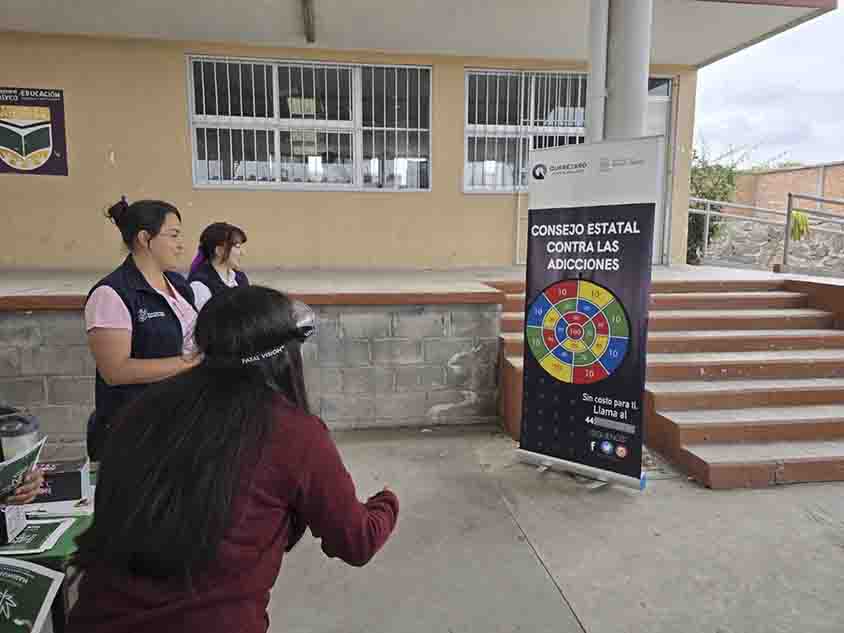 Lleva SESA Feria de la Salud de prevención de violencia social en el municipio de Corregidora