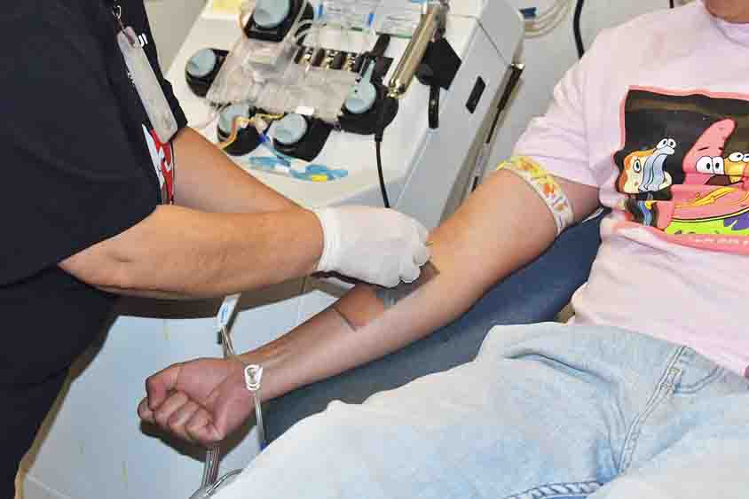 Secretaria de Salud realiza Jornada de Donación Altruista de Sangre