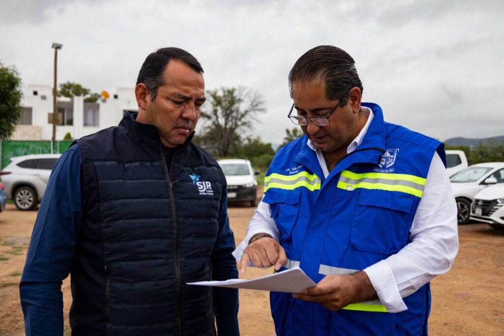 Supervisan avance de obra del tanque “Viveros”; fortalecerá el abasto de agua para más de 11 mil habitantes