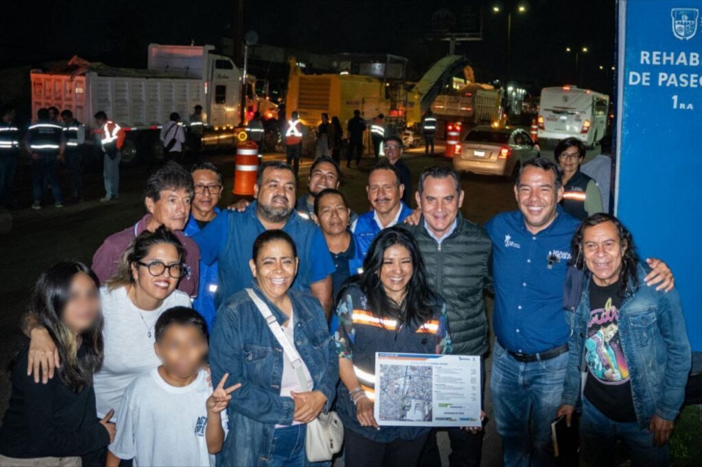 Roberto Cabrera pone en marcha rehabilitación de Paseo Central con una inversión de más de 20.6 mdp