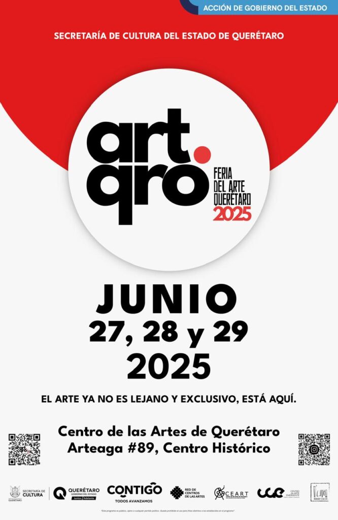 Anuncia SECULT la Primera Feria de Arte de Querétaro ArtQro