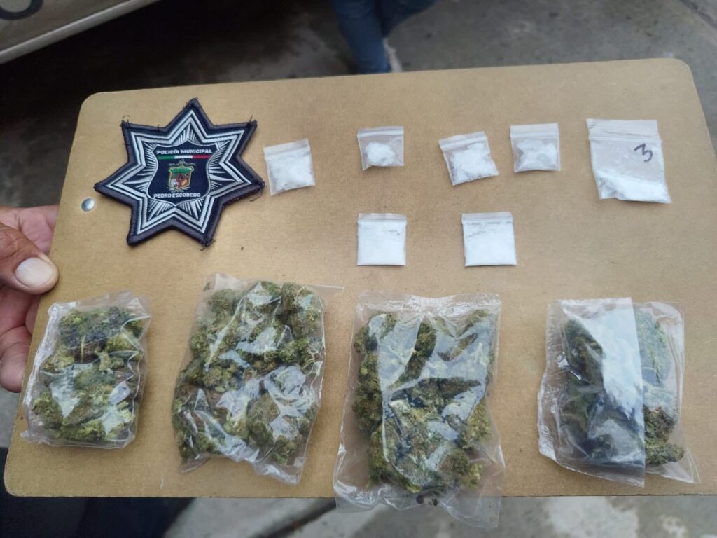 Como resultado de acciones de vigilancia y patrullaje preventivo, elementos de la Secretaría de Seguridad Pública Municipal lograron la detención de una persona por su probable participación en delitos contra la salud.