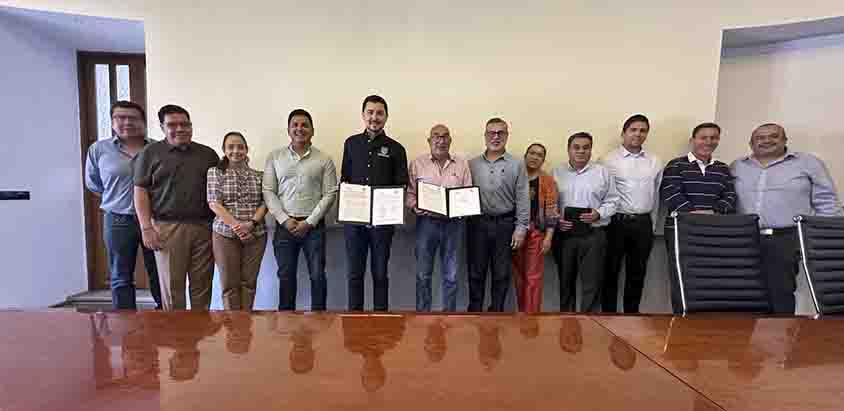 Noticias Prensa Firma SDUOP convenio de colaboración con municipio de Tequisquiapan
