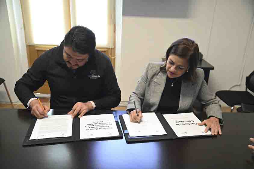 CEI y San Joaquín firman convenio de coordinación