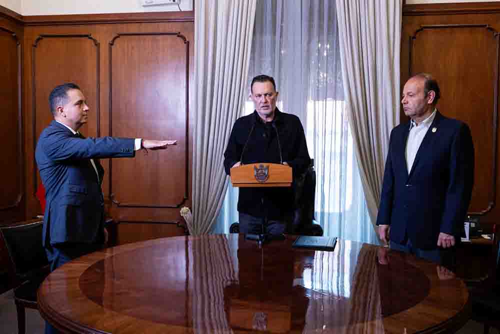 Kuri sacude el tablero: Eric Gudiño toma el control de la Secretaría de Gobierno