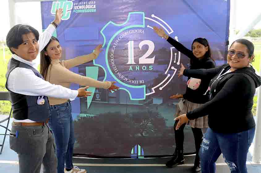 Celebra la Universidad Tecnológica de Corregidora su 12 aniversario