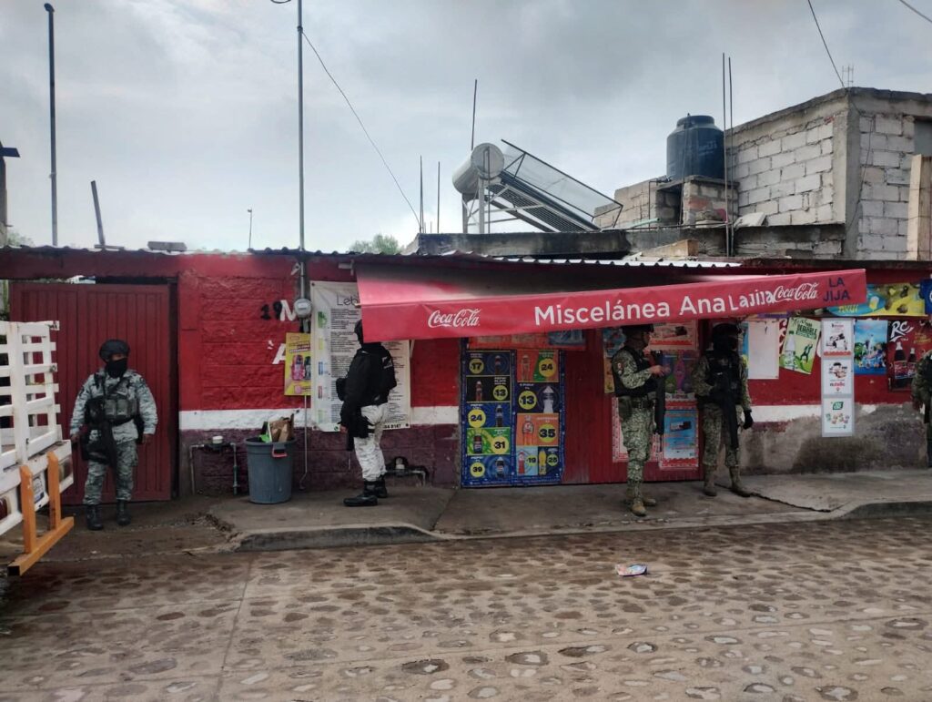 Participa Pedro Escobedo en operativo conjunto que dejó 17 detenidos en El Sauz