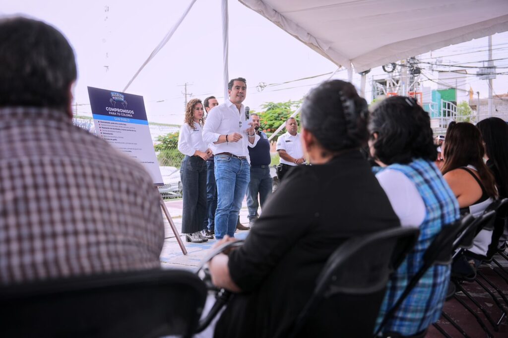 Impulsa Felifer Macías rehabilitación urbana en San Pablo con acciones del Municipio y del Estado